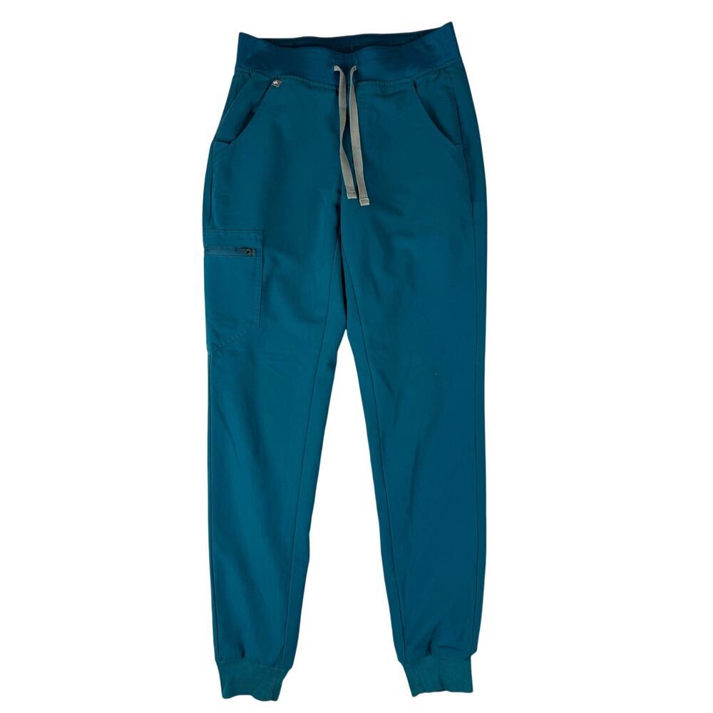 FIGS Technical Collection Pacific Blue Scrubs Pants - Women's XS Tall